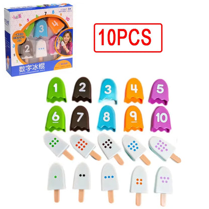 Ice Cream Number Matching Game – Fun Learning Toy for Kids