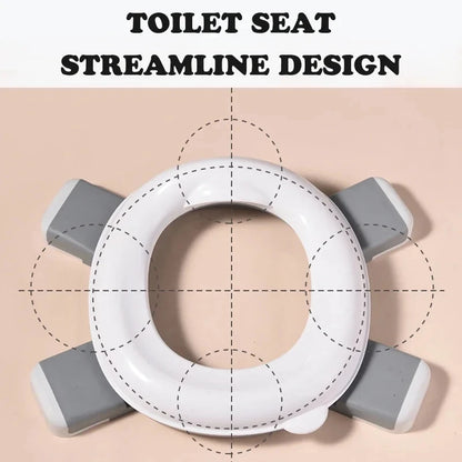 3-in-1 Travel Toilet Seat – Portable Silicone Baby Potty