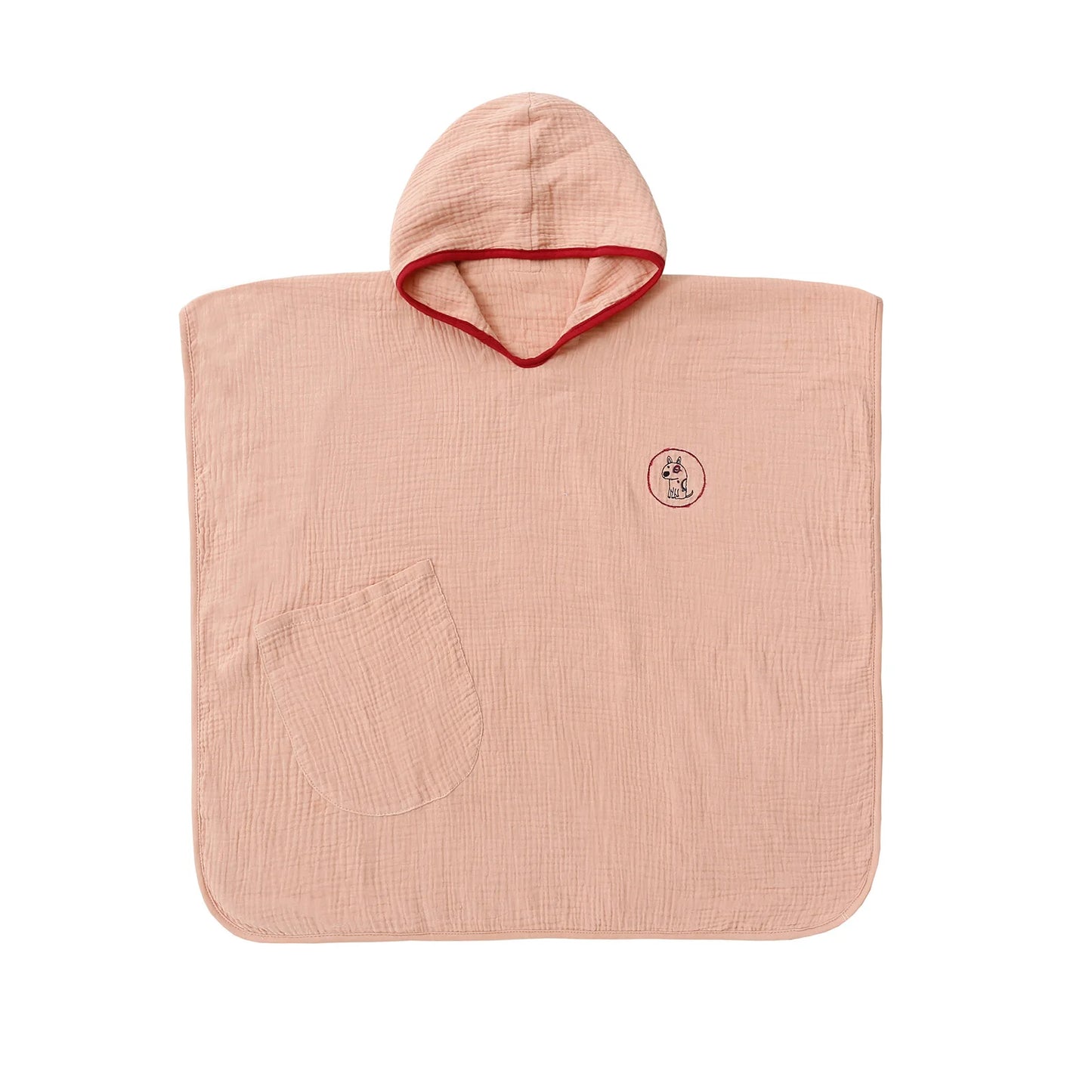 Muslin Baby Hooded Poncho Towel – Soft & Quick-Dry