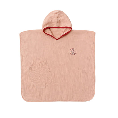 Muslin Baby Hooded Poncho Towel – Soft & Quick-Dry