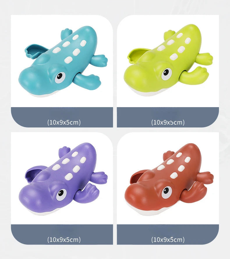Baby Bath Toy – Wind-Up Swimming Cartoon Animal Fun