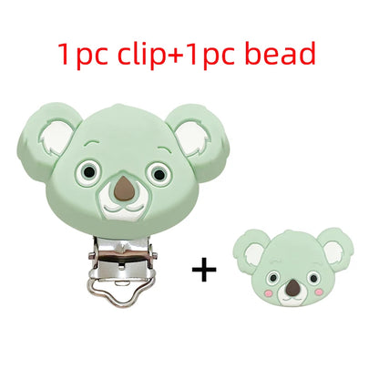 BPA-Free Animal Silicone Teether Set – Safe & Fun Relief