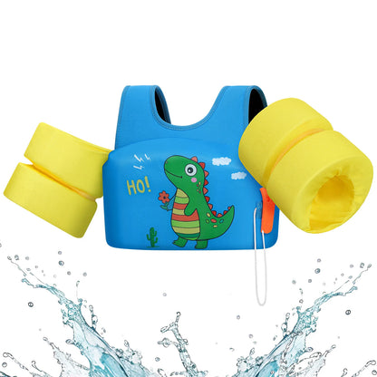 Kids Swim Vest with Arm Floats – Safe Buoyancy for Water