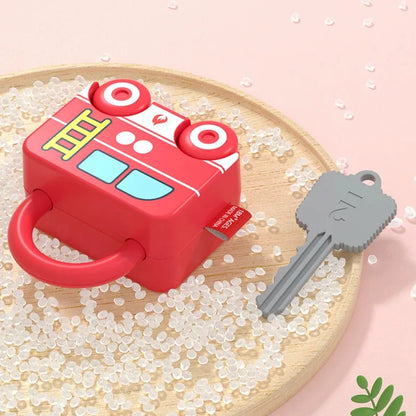 Montessori Lock & Key Toy – Number Learning & Sensory Fun