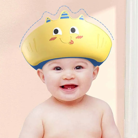 Baby Shampoo Cap Adjustable Splash-Proof Ear & Eye Protection