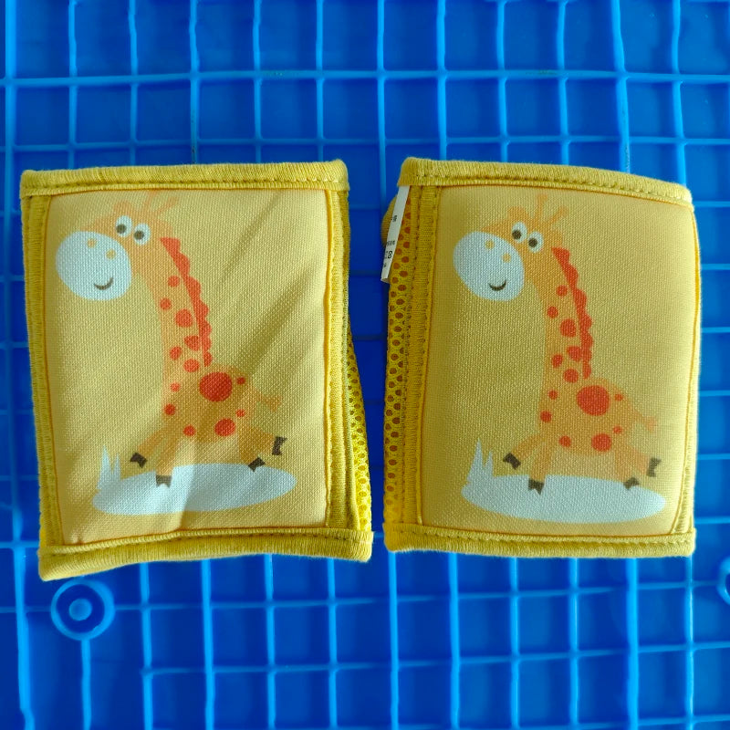 Baby Crawling Knee Pads with Animal Design & Anti-Slip Safety