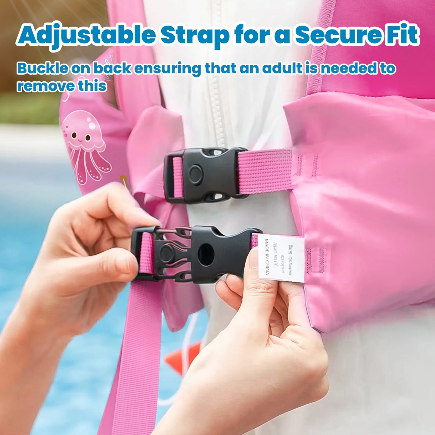 Kids Swim Vest with Arm Floats – Safe Buoyancy for Water