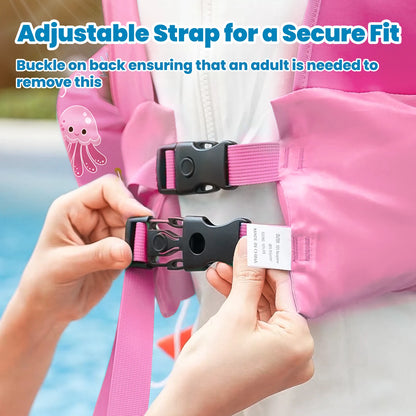 Kids Swim Vest with Arm Floats – Safe Buoyancy for Water