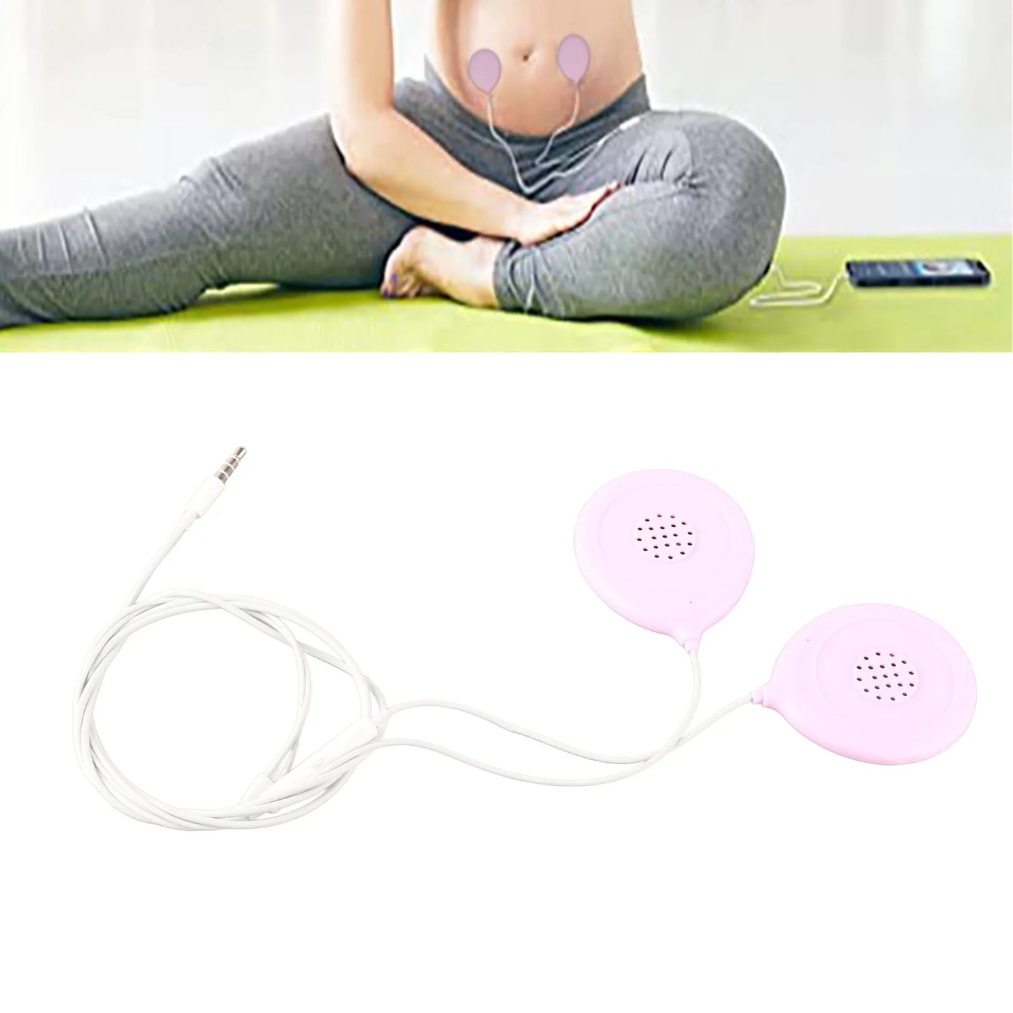 Pregnancy Belly Headphones for Safe Prenatal Music Bonding