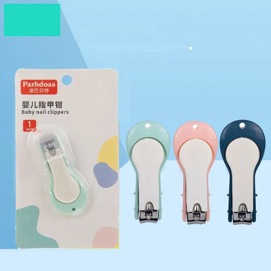Baby Stainless Steel Nail Clipper – Safe & Anti-Pinch Design