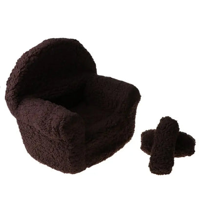 Infant Mini Sofa for Photoshoot – Comfortable & Portable Seat