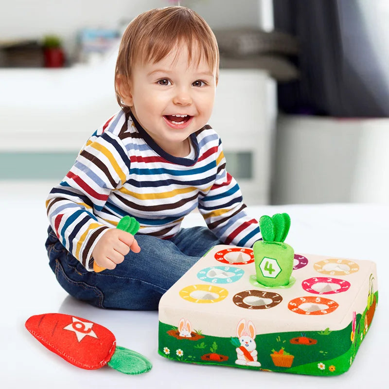 Baby Cotton Radishes Montessori Toy – Learning & Fun