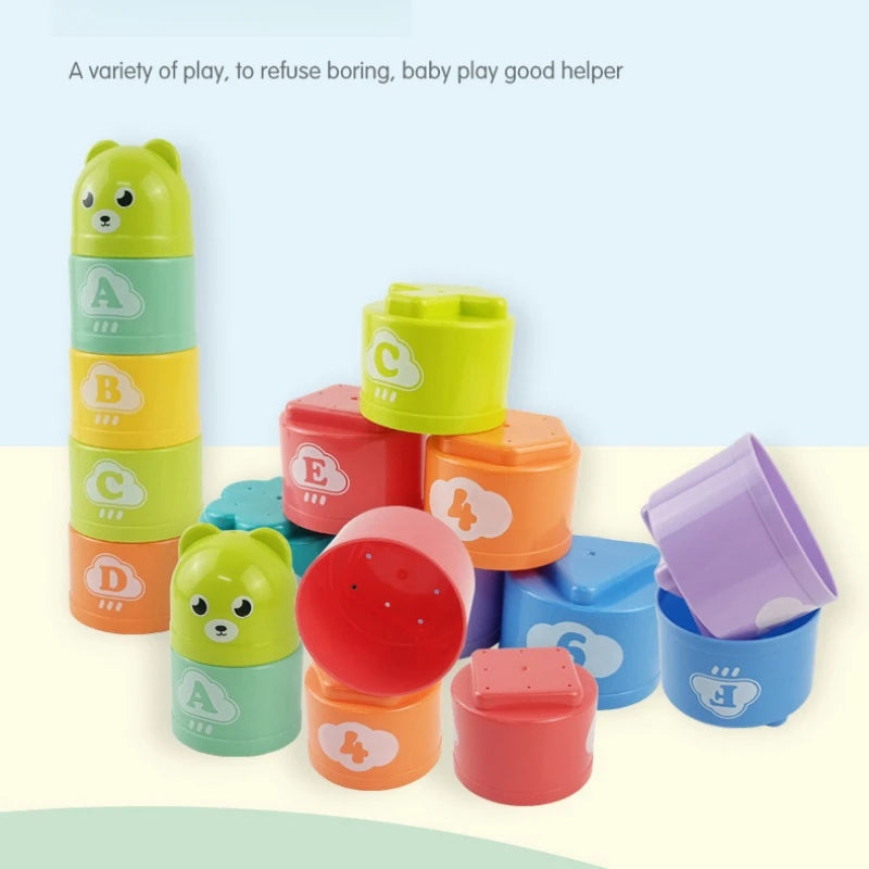 Montessori Stacking Cups – Early Learning & Fun Puzzle Toy