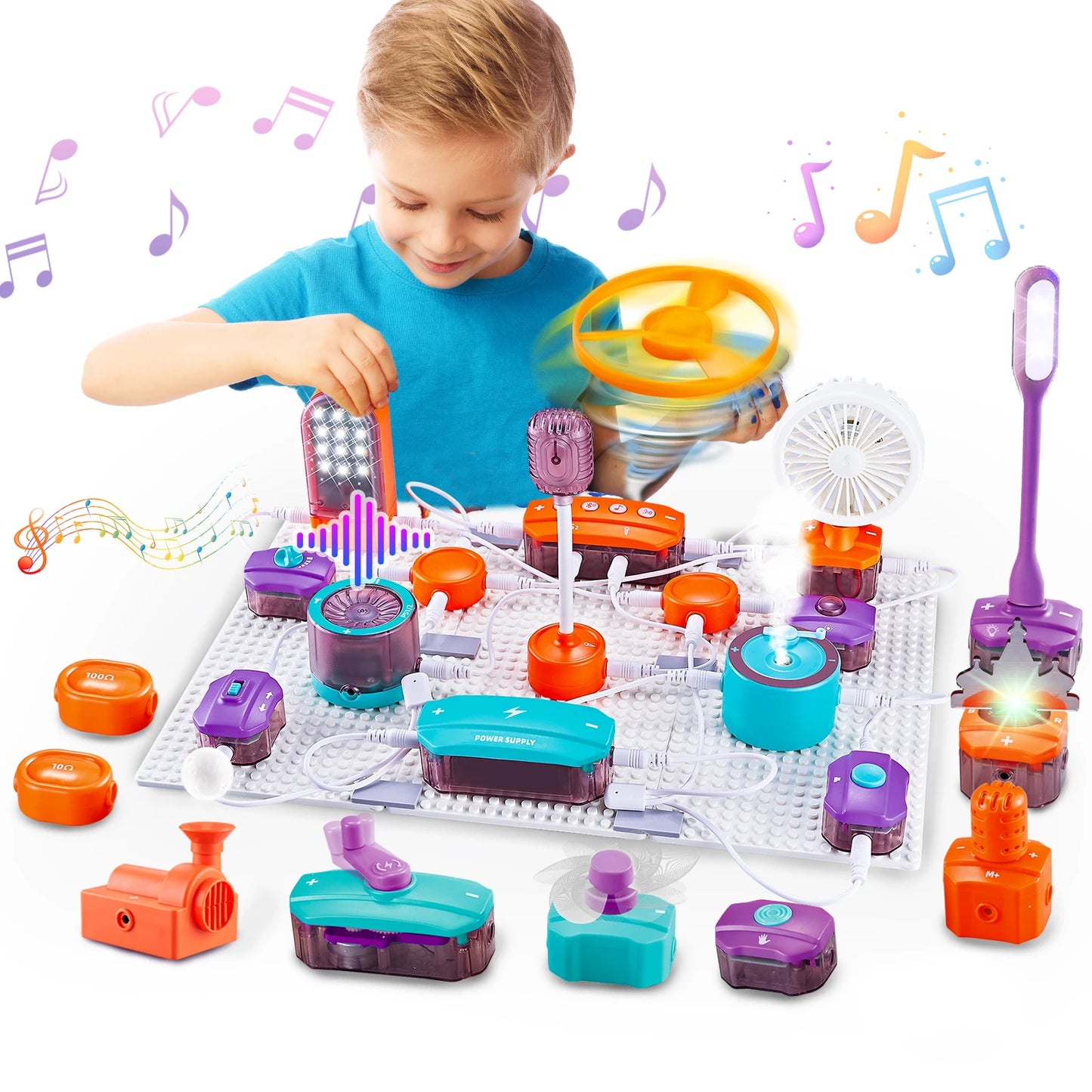 STEM Circuit Kit for Kids – 150+ DIY Electronics Projects