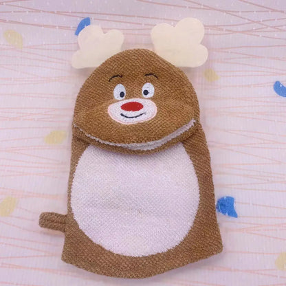 Children Bath Gloves – Soft Cartoon Sponge for Gentle Cleaning
