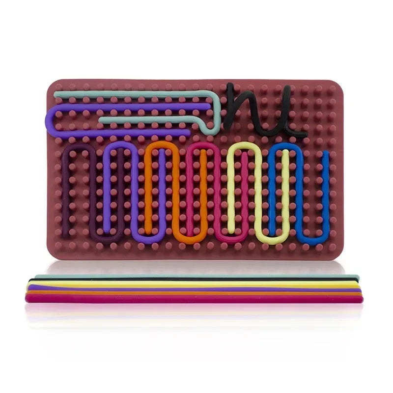 Sensory Activity Board – Montessori Stress Relief Toy for Kids