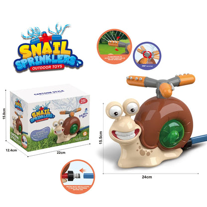 Snail Water Spray Toy – Fun Outdoor Splash for Kids