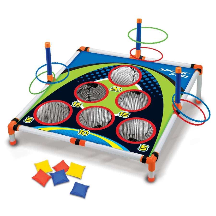 Portable Cornhole Game Set for Easy Outdoor Family Fun