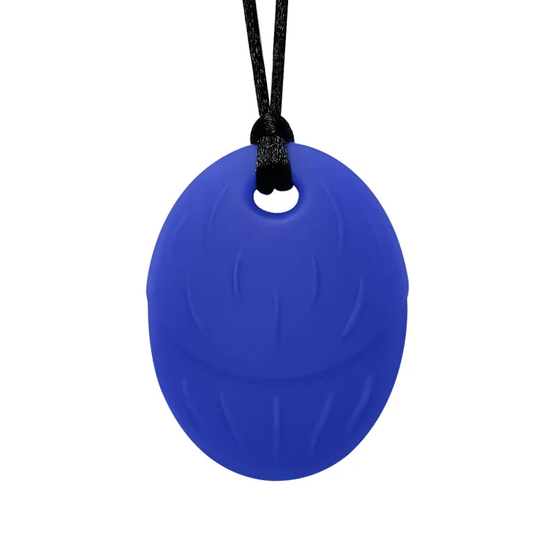 Silicone Teether Necklace – Chew & Soothe Sensory Toy
