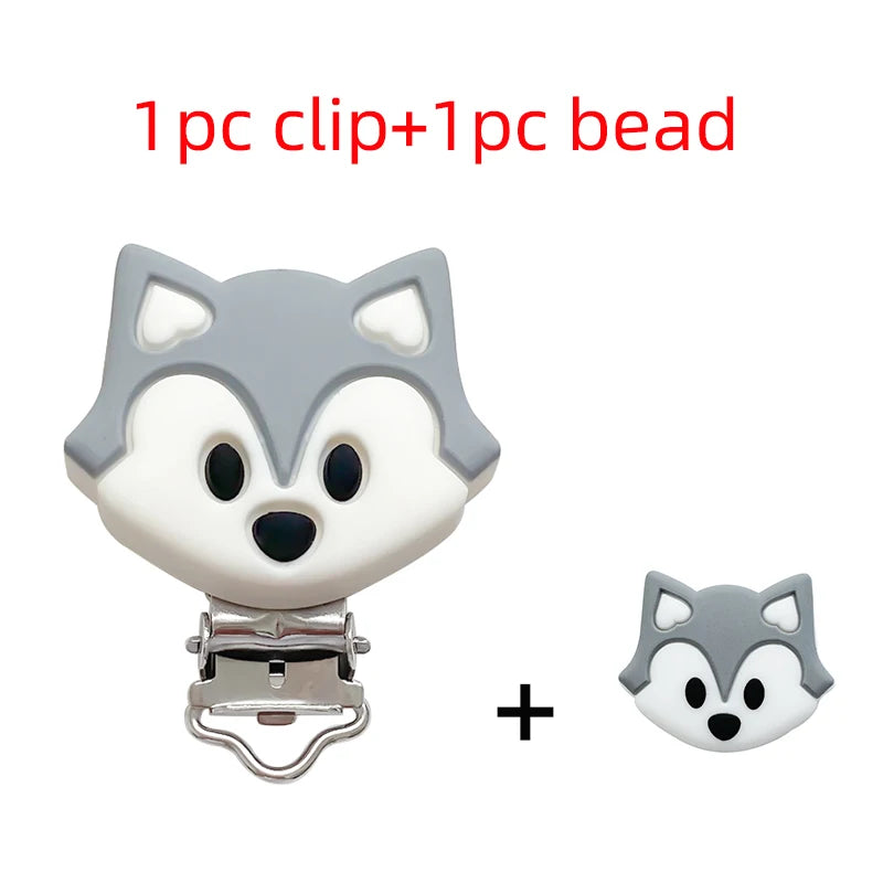 BPA-Free Animal Silicone Teether Set – Safe & Fun Relief