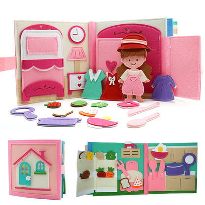 Montessori Busy Board Toys – Farm Animal Learning Fun