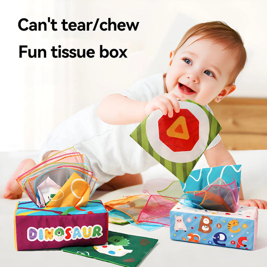 Fun Cartoon Cloth Book – Unbreakable Baby Activity Toy
