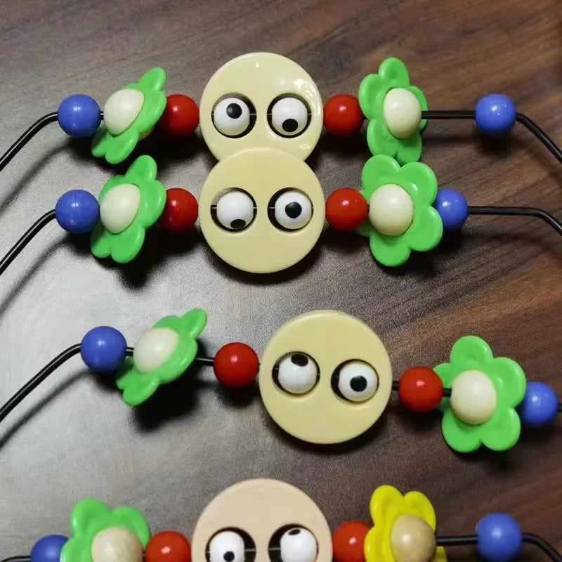 Baby Stroller Toy Arch with Hanging Sensory Toys