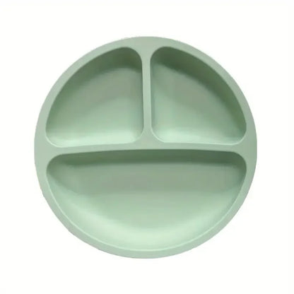 Baby Silicone Dining Plate – Suction Bowl for Easy Feeding