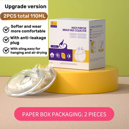 Silicone Breast Milk Collector – Leak-Free & Reusable Pads