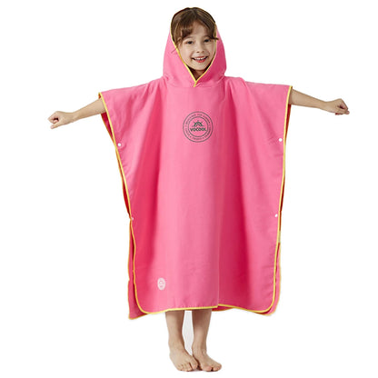 Kids Hooded Bath Towel – Quick-Dry Absorbent Comfort Cape