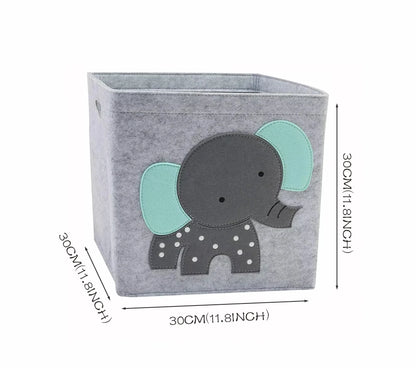 Foldable Toy Storage Box – Cute Organizer for Kids’ Room