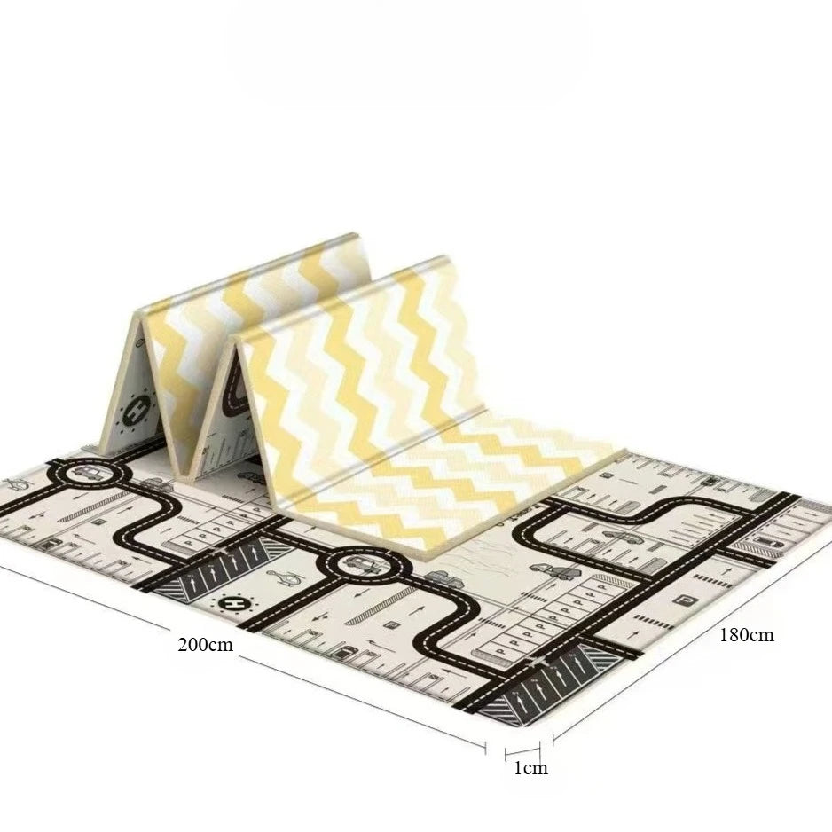 Foldable Baby Play Mat – Safe & Educational Activity Carpet