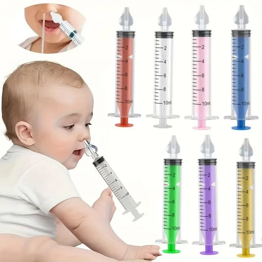 Baby Nasal Aspirator Syringe for Gentle & Hygienic Cleaning