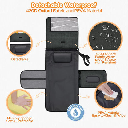 Foldable Baby Diaper Changing Pad – Portable & Waterproof