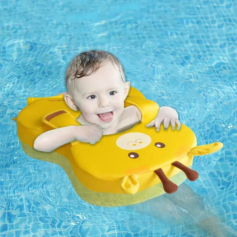 Baby Swimming Pool Float – Non-Inflatable Safe Training Ring