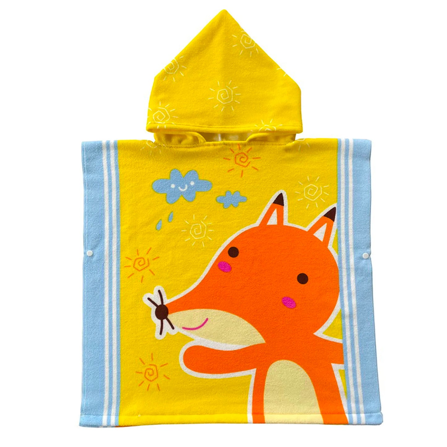 Baby Stitch Hooded Bath Towel – Soft & Quick-Dry Robe