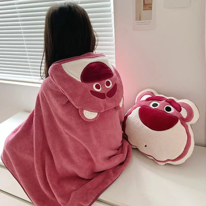 Cute Baby Hooded Bath Towel – Soft & Absorbent 70x140cm