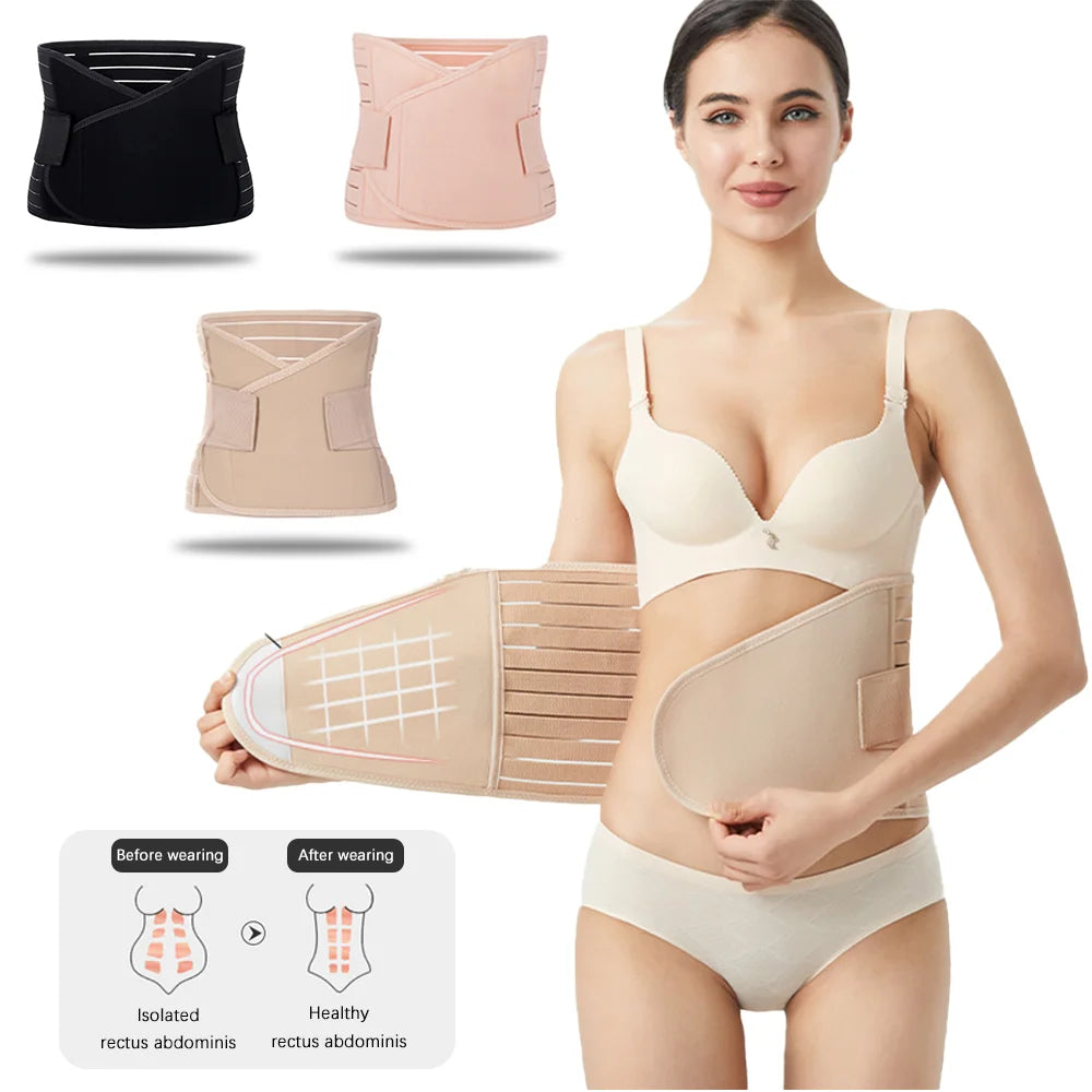 Postpartum Belly Band – Waist Trainer for Faster Recovery