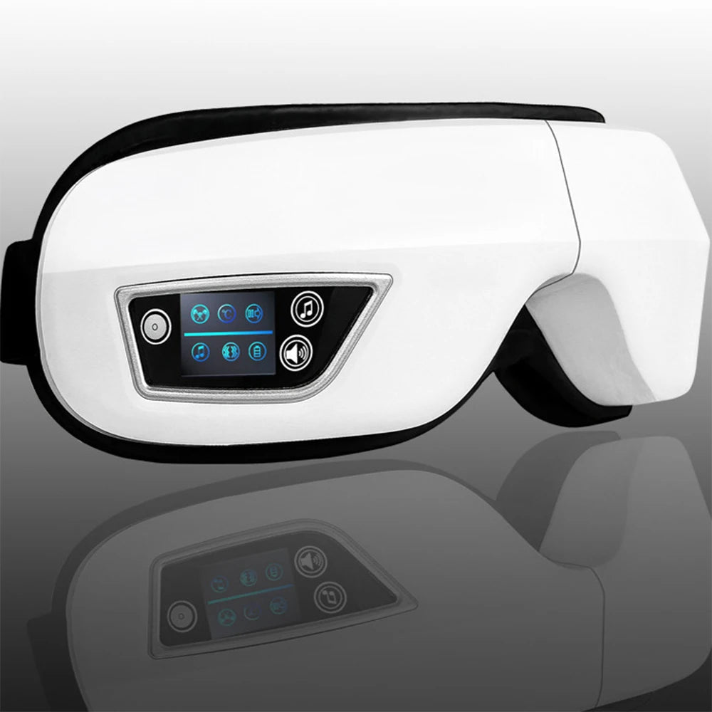 Smart Eye Massager with Heat & Vibration for Deep Relaxation
