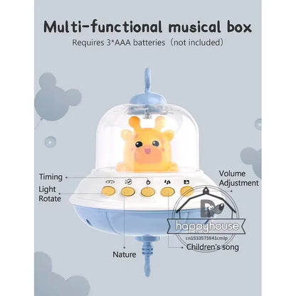 Musical Baby Crib Mobile – Lights & Soothing Projection