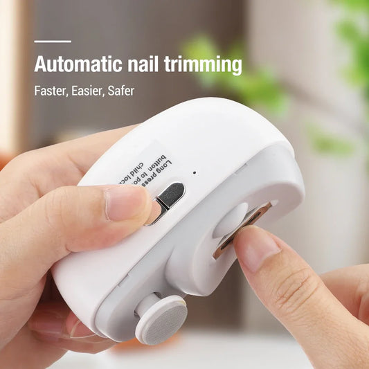 Electric Nail Clipper with Light – Safe, Smooth & Rechargeable