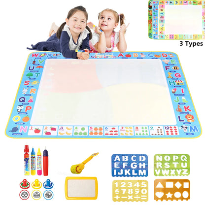 Magic Water Drawing Mat – Reusable Mess-Free Learning Fun