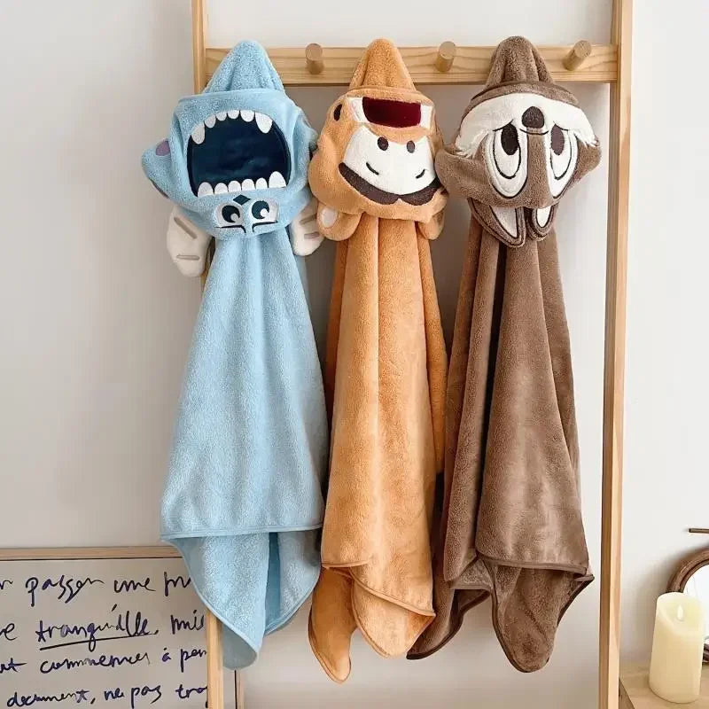 Cute Baby Hooded Bath Towel – Soft & Absorbent 70x140cm