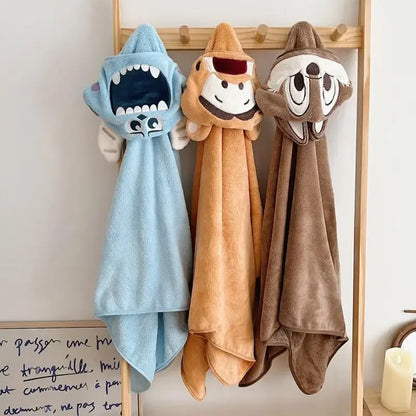 Cute Baby Hooded Bath Towel – Soft & Absorbent 70x140cm
