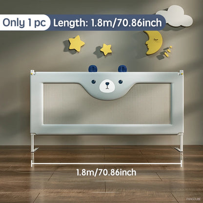 Baby Bed Guard Rail for Safer Sleep & Fall Protection