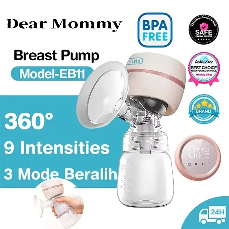 Electric Breast Pump – Painless, Silent & High Suction