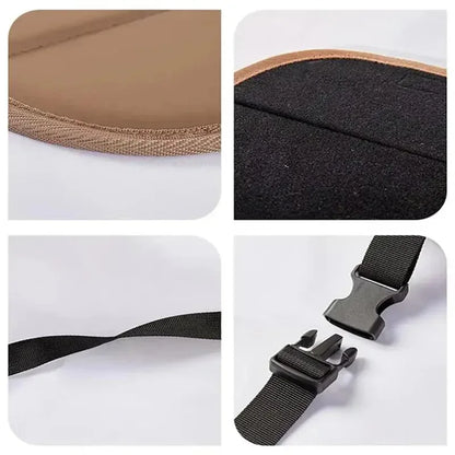 Car Rear Seat Foot Hammock for Comfortable Travel Support