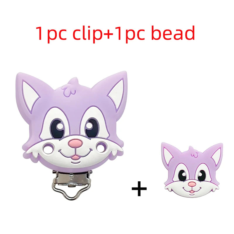 BPA-Free Animal Silicone Teether Set – Safe & Fun Relief