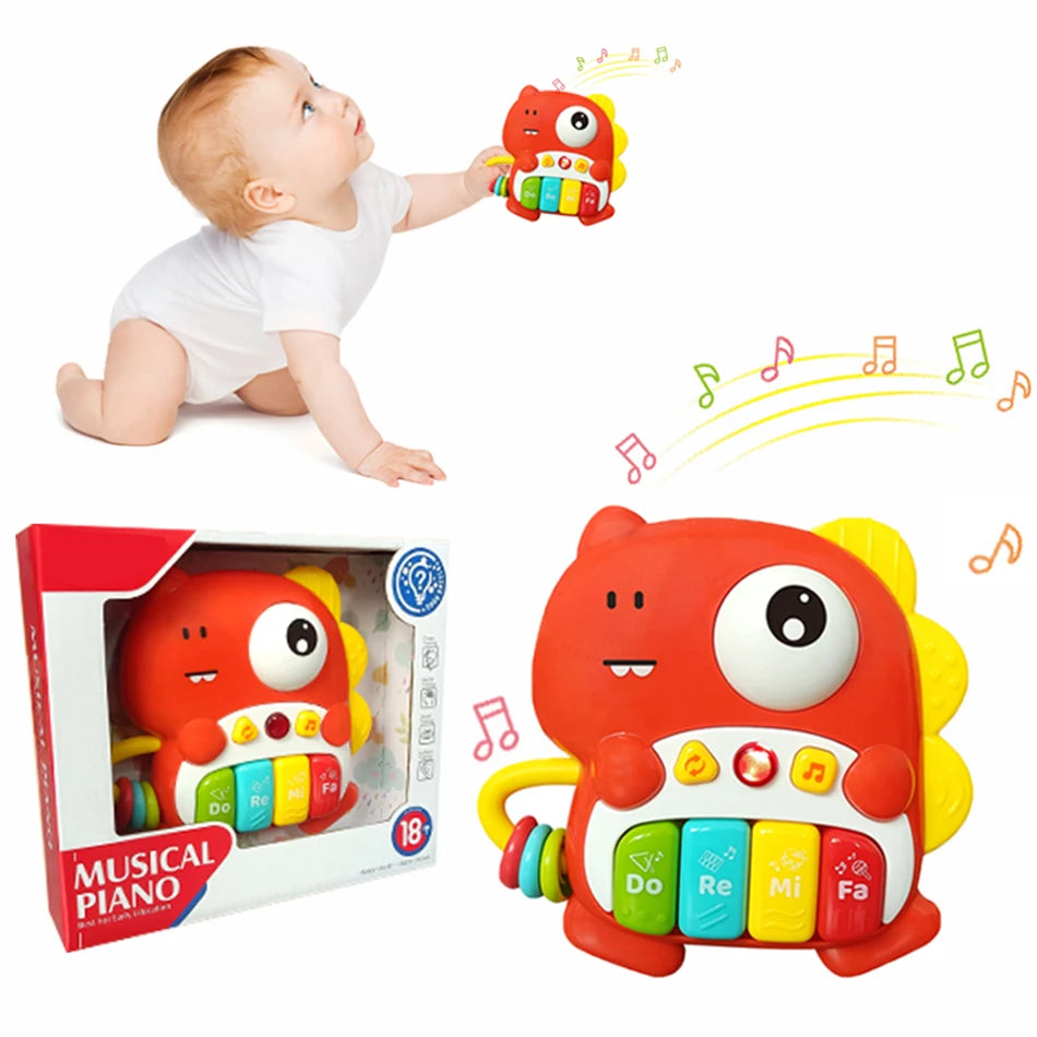 Baby Electronic Piano Toy – Music & Light Learning Fun