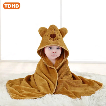 Baby Hooded Bath Towel – Soft, Warm & Fast-Drying Comfort